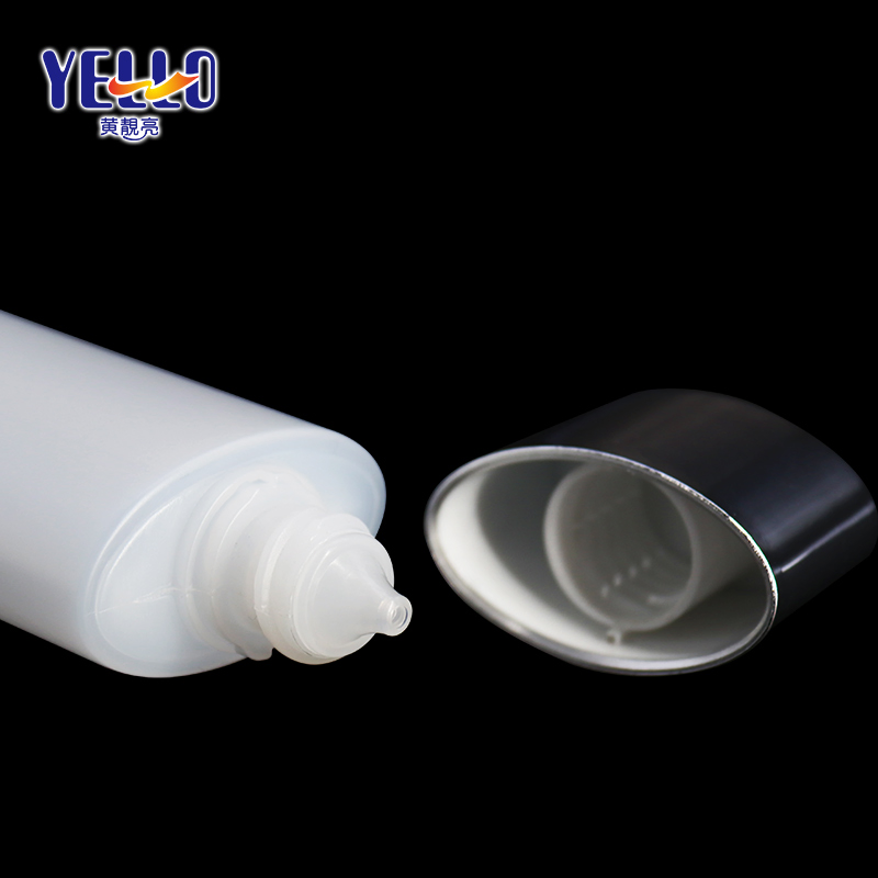 Empty Logo Printing 25ml 35ml Cosmetic Plastic PE Packaging Pink White Sunscreen Cream Squeeze Bottle