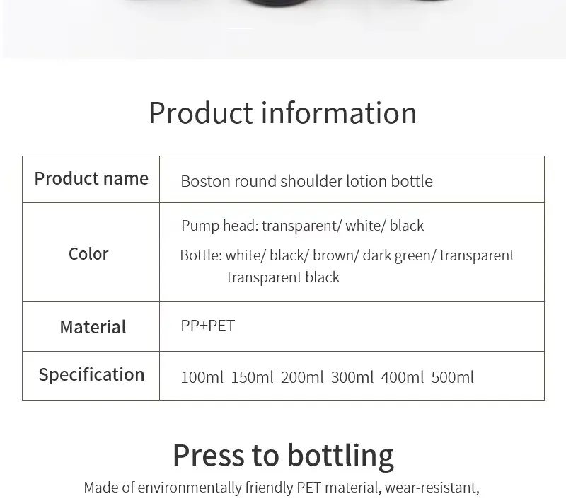 Plastic Frosted Bottle