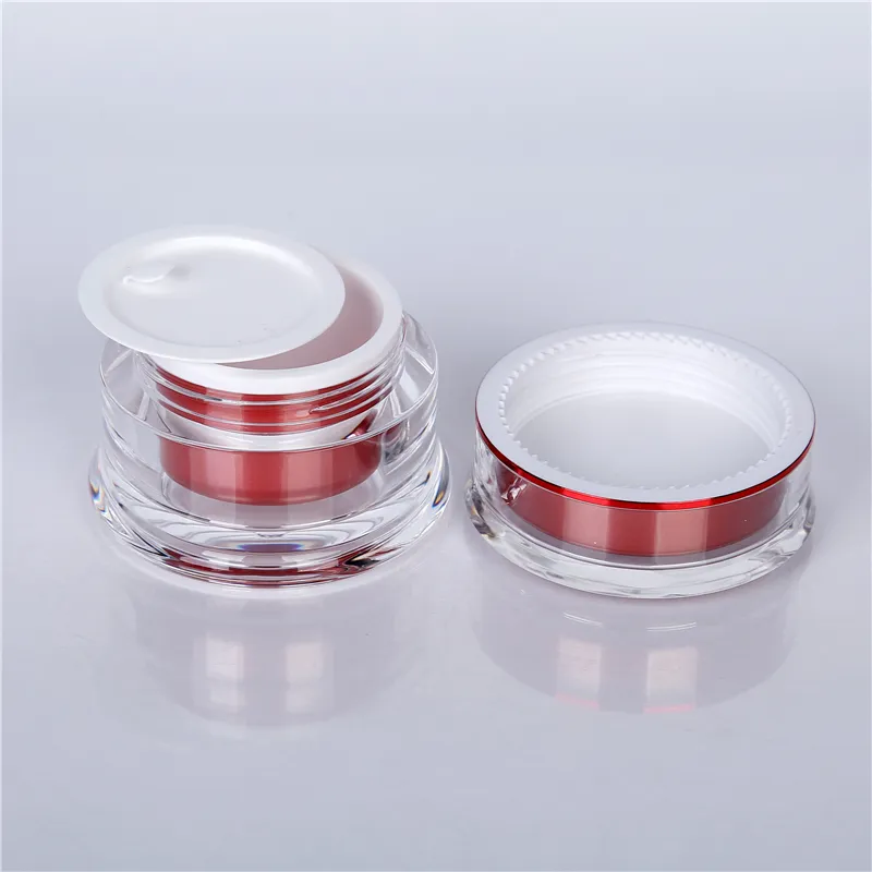 Double Wall Empty 30g Acrylic Plastic Bottle