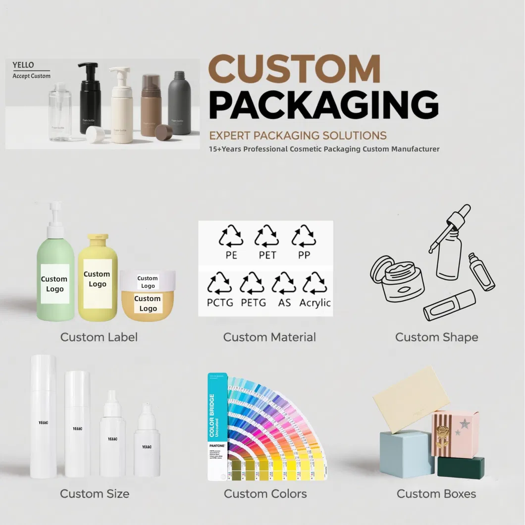 Cosmetic Plastic PE Packaging