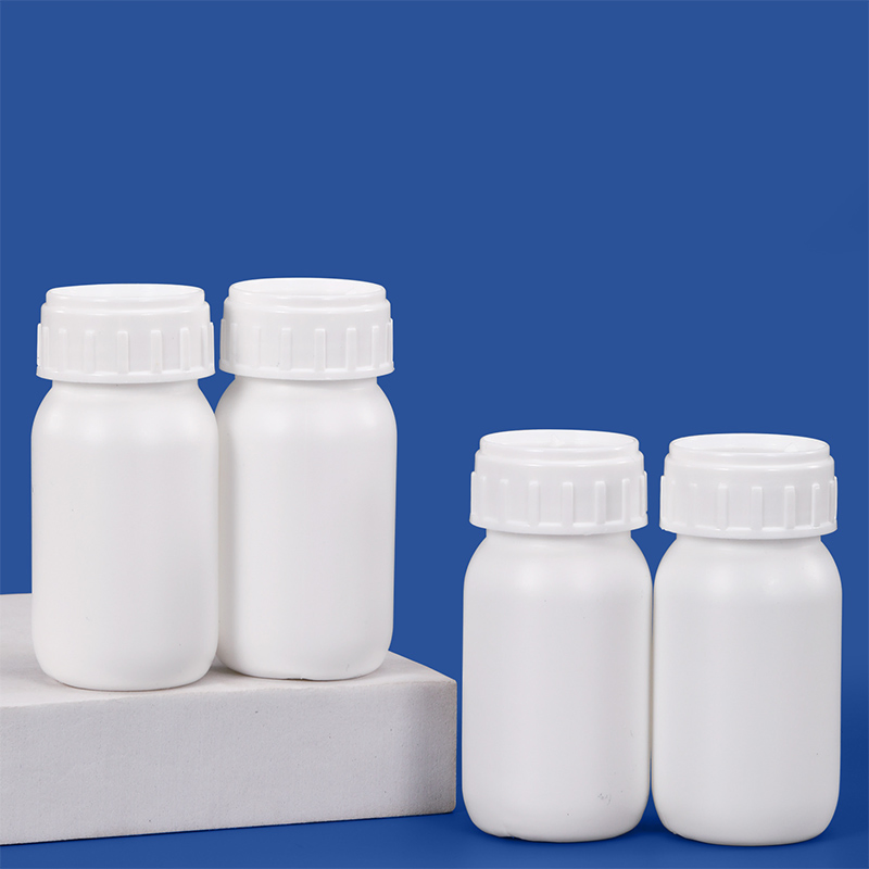 White Plastic Coex Bottle Screw Cap Leak Proof Reusable Portable Empty Container Coex Bottle