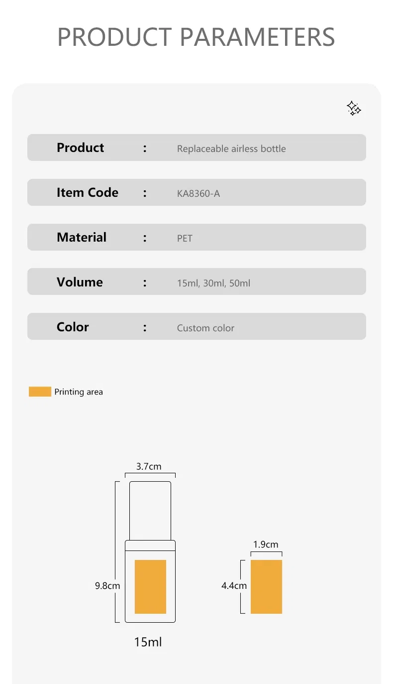 Luxury Cosmetic Bottle