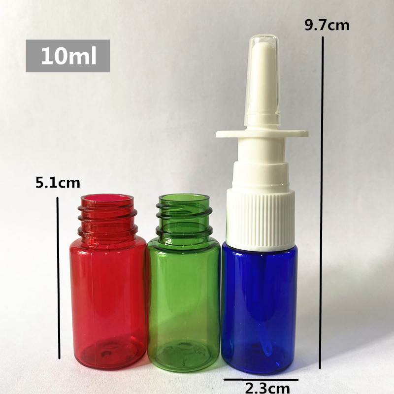 Wholesale 10ml Clear Empty Plastic Oral Mouth Throat Nasal Spray Bottles