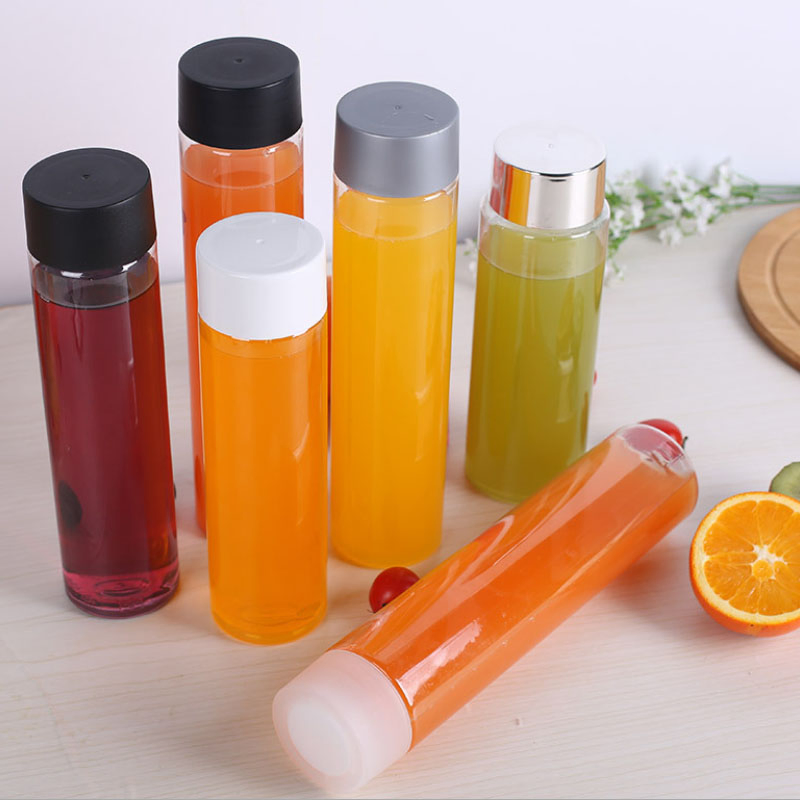 800ml 1000ml Voss Plastic Water Bottles for Cold Juice Cold Coffee Bottle