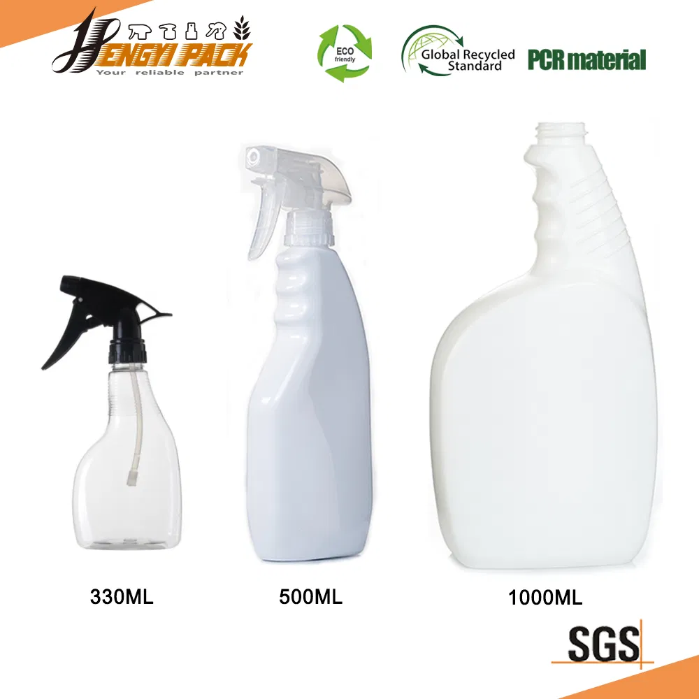 Empty Plastic Sprayer Bottle 100ml 300ml 500ml 1000ml Foaming Soap Shampoo Dispenser Pump Bottle Essential Oil Bottle Made by PE Pet HDPE Material
