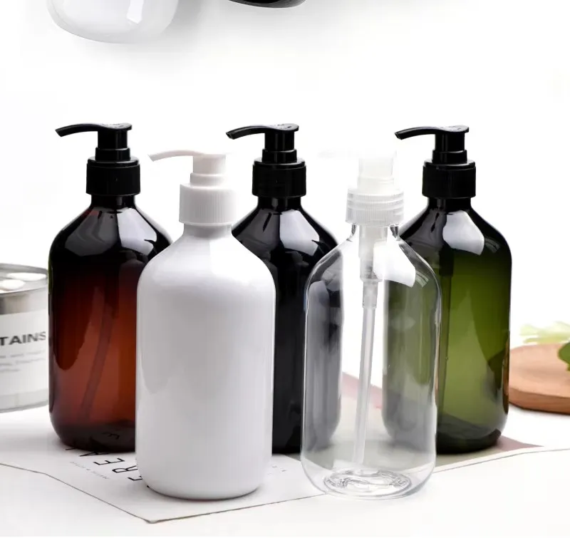 Plastic Frosted Bottle