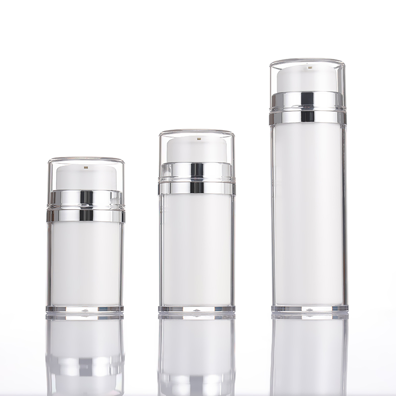 30ml 50m 100ml Airless Press-Type Pump Head Plastic Cosmetic Packaging Moisturizing Lotion Bottle
