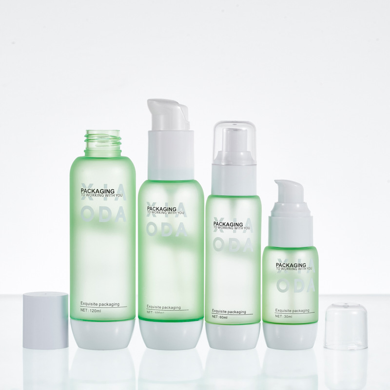 Oval Base Tray Bottle Spot Cosmetic Bottle Pet Plastic Packaging 30ml 60ml 100ml New Lotion Spray Bottle