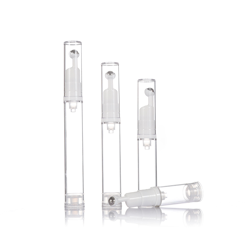 Empty 5ml 10ml 12ml 15ml Cream Vacuum Bottle Press Style Airless Pump Bottle Face Cream Lotion Cosmetic Plastic Acrylic Airless