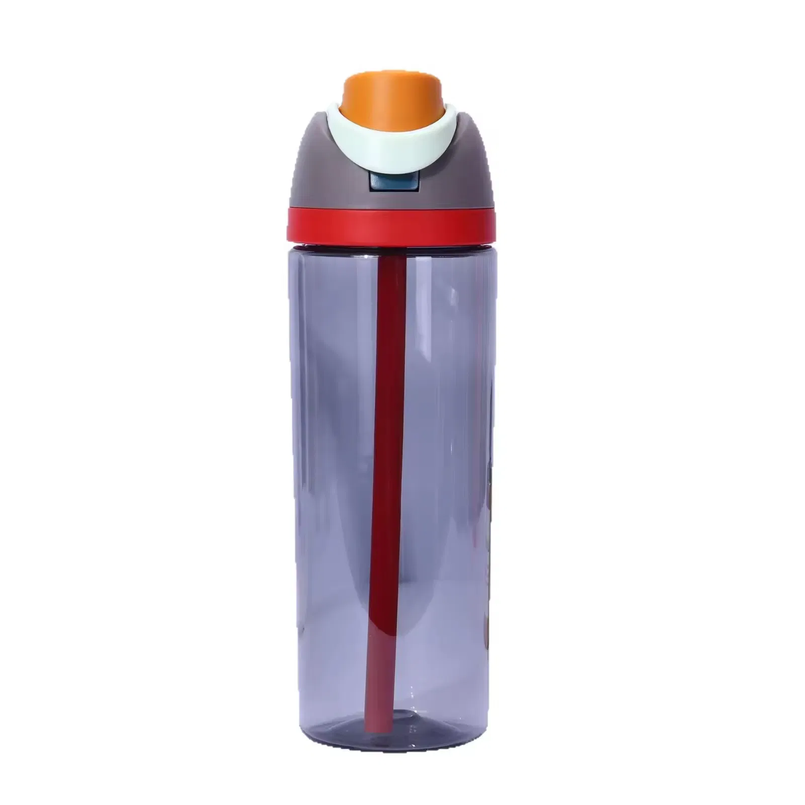 Wholesale Custom 750ml Clear Fruit Sports Travel Plastic Drinking Water Bottle Kids Tumblers with Flip Lid and Straw