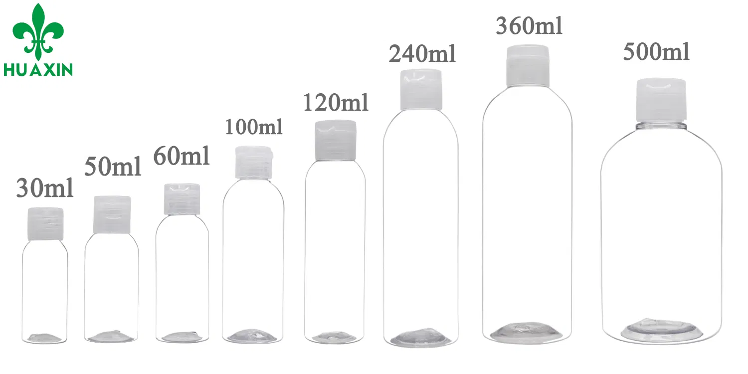 2021 30ml-1000ml Flip Top Cap with Pet Plastic Bottle
