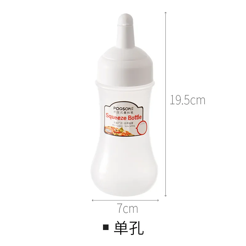 Household Plastic Squeeze Sauce Bottle