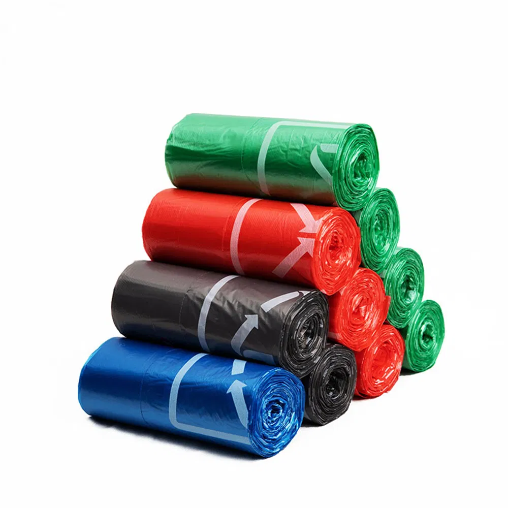 Disposable Plastic Gloves Food Grade for Household Use Recycled Materials with Hot Stamping Surface Treatment