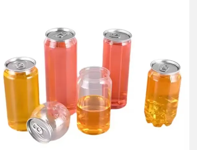 Plastic Soda Juice Can