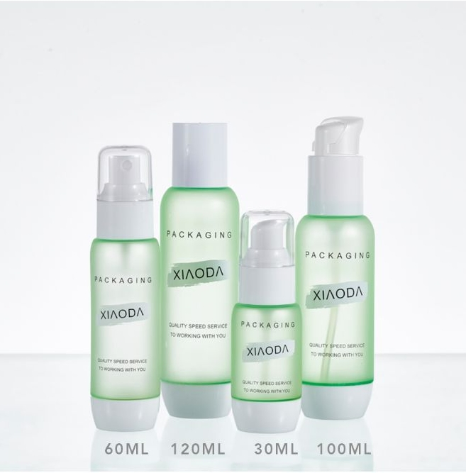 Oval Base Tray Bottle Spot Cosmetic Bottle Pet Plastic Packaging 30ml 60ml 100ml New Lotion Spray Bottle