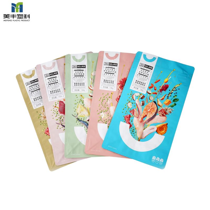 Custom Printing Food and Snacks Meat Products Bird Food Packet