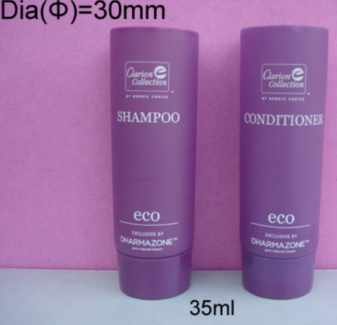 Shampoo Filled in Soft Tube with Hotel Amenities for Hotel Room Using
