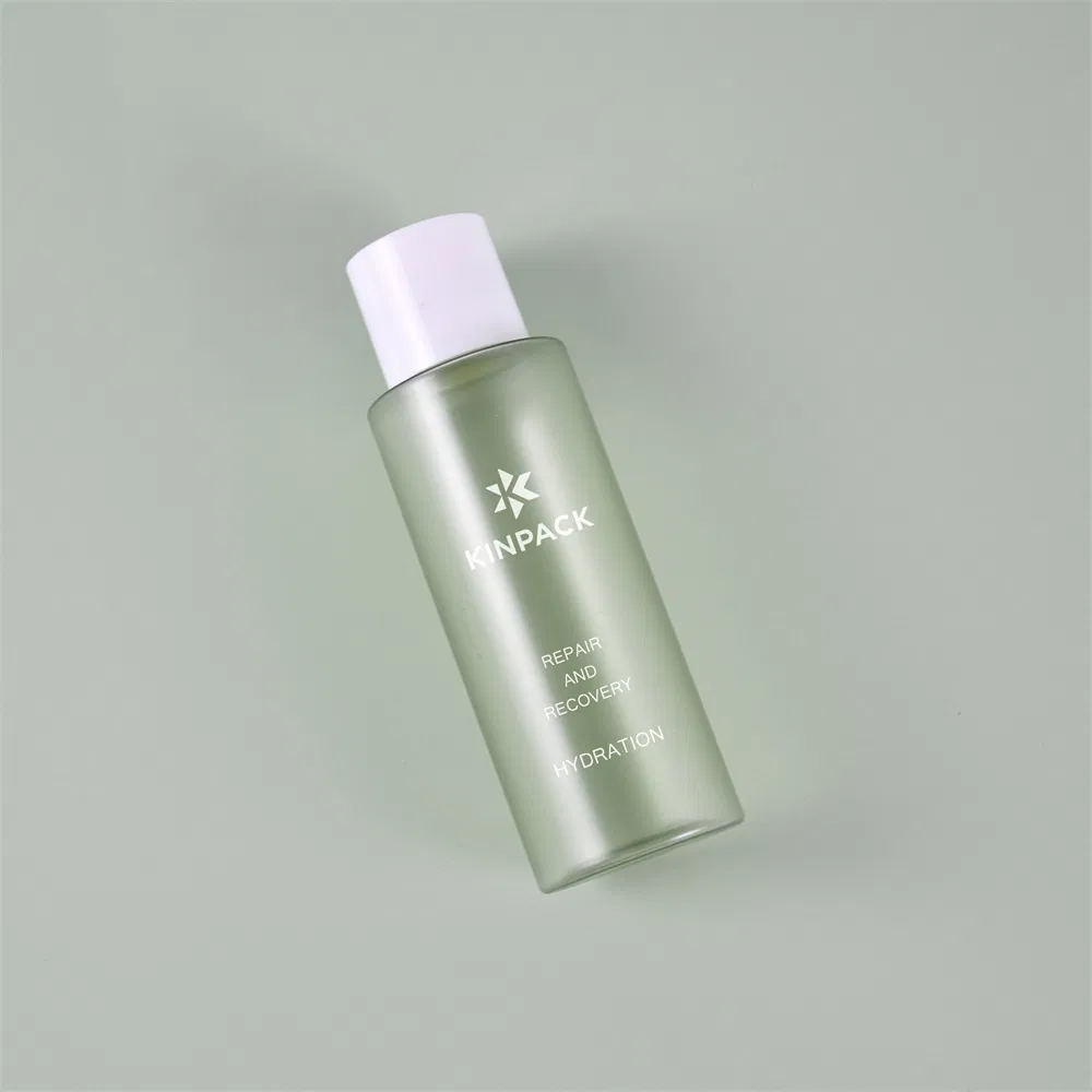 Pet Cosmetic Face Toner Bottle Transparent Plastic Essential Oil Body Lotion Bottles with Screw Lid