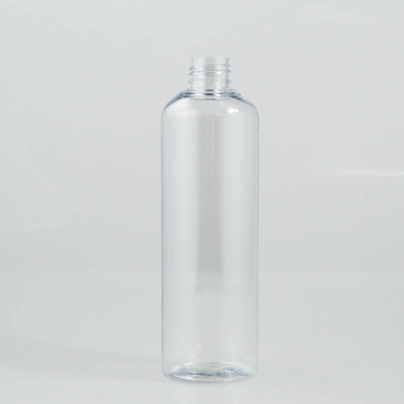 Wholesale 300ml 10oz Pet Round Shoulder Clear Plastic Bottle