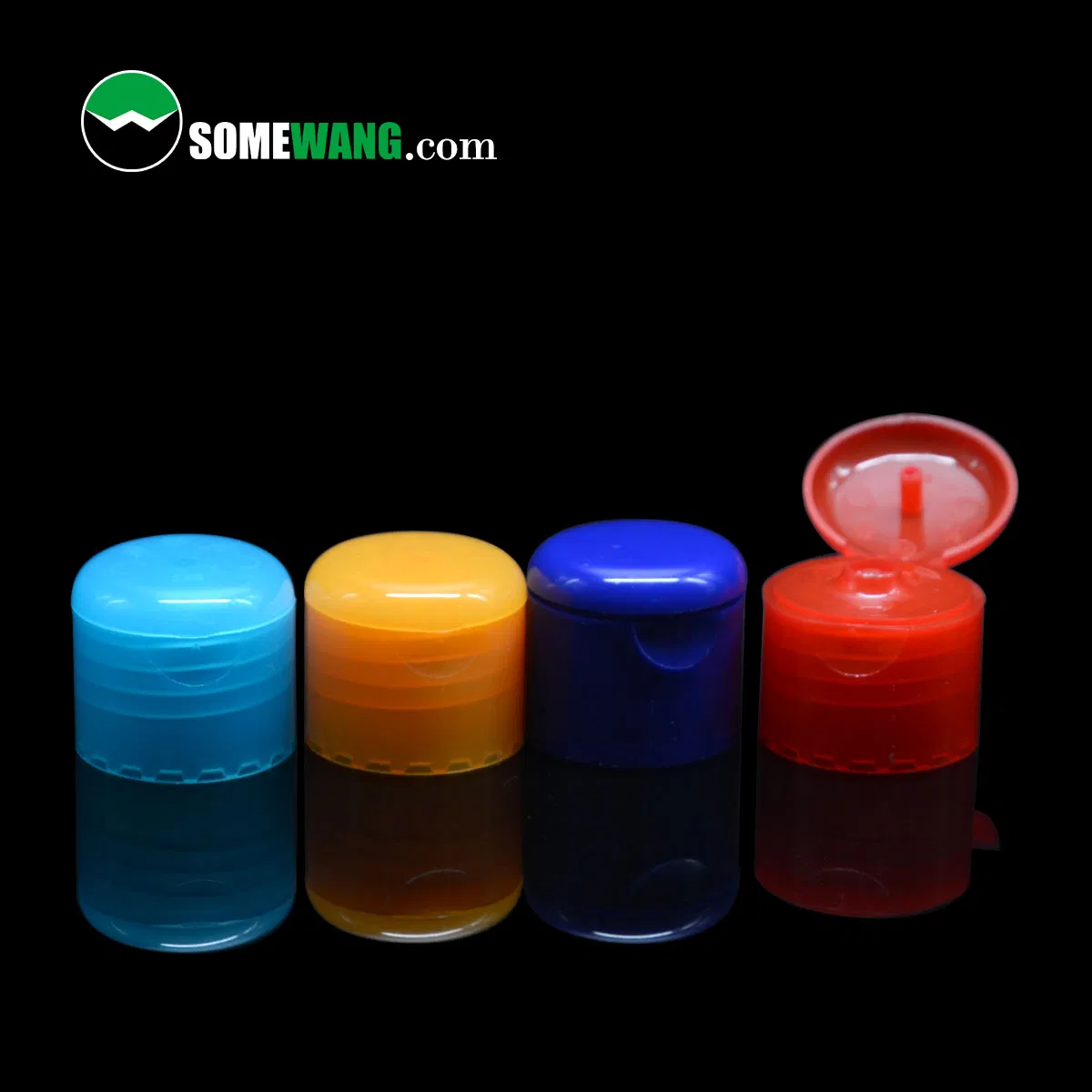 24/410 Plastic Flip Top Cap for Hare Care Lotion Bottle Conditioner Hand Wash Gel Cosmetic Skin Care Packaging Custom