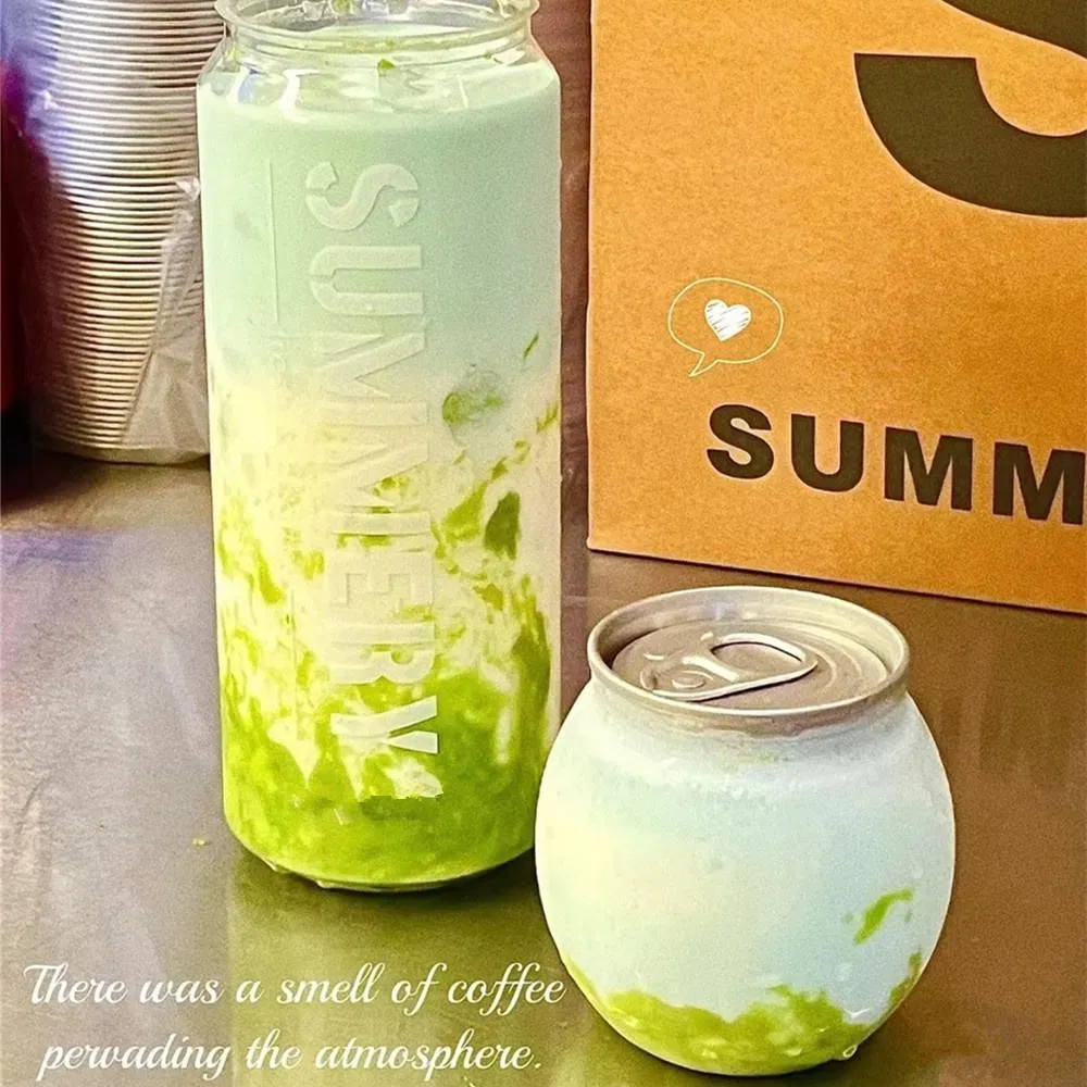 Disposable Pet Plastic Jars with Customizable Logos for Beverage Bottles Suitable for Yogurt Milk Coffee Milk Tea Juice Soda Beer Soda Water