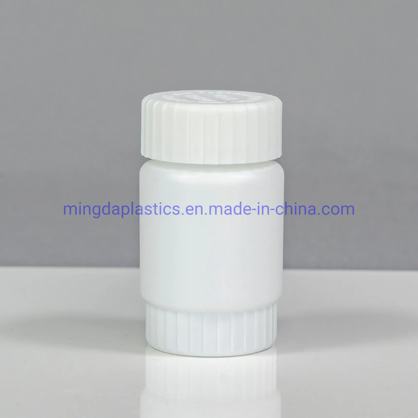 60ml Little CRC Cap Tablets/Capsule/Pill Plastic Food Grade Round Bottle HDPE
