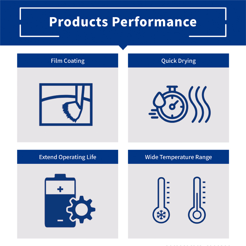 High Quality Fast Drying Dry Film Lubricant Oil PTFE Oil for Plastics and Metals Dl202e