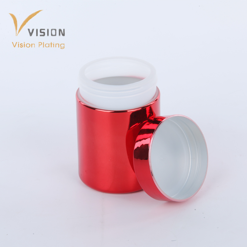 Red Refill Packaging Containers Using Empty Plastic Bottles