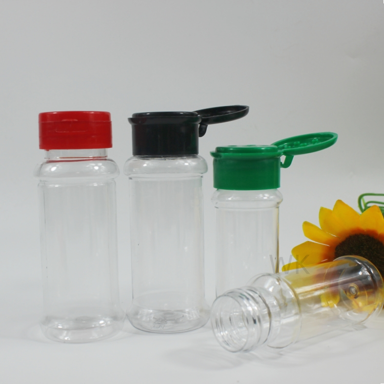 Spice Packing Condiment Bottle Plastic Pepper Seasoning Shaker Spice Bottle