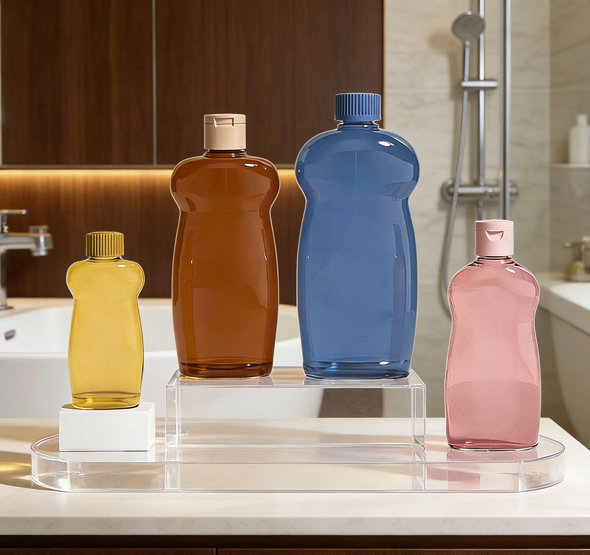 Plastic Packaging 120/200/420/600ml Leak-Proof Travel Dual-Use Baby &amp; Adult Bottle