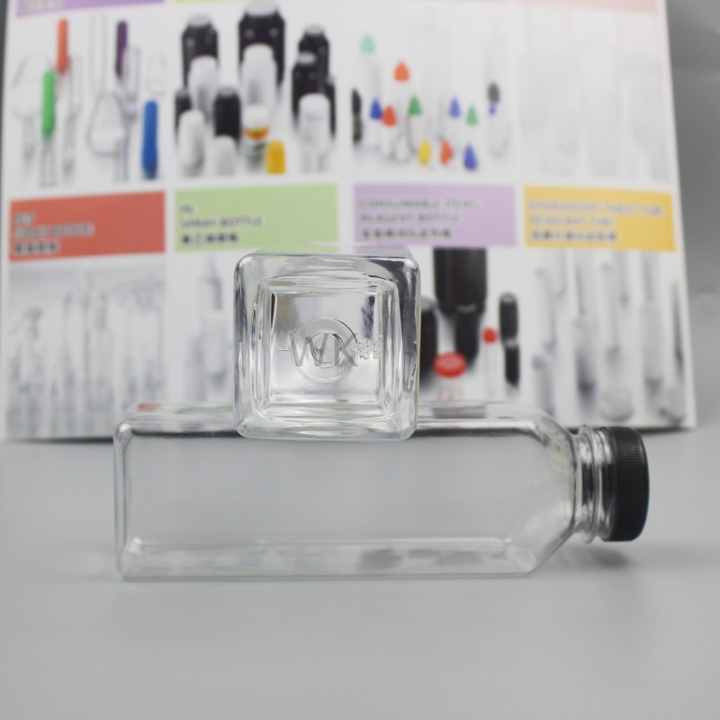 330ml 350ml Pet Material Plastic Bottles Customizable Logo Disposable Water Bottles