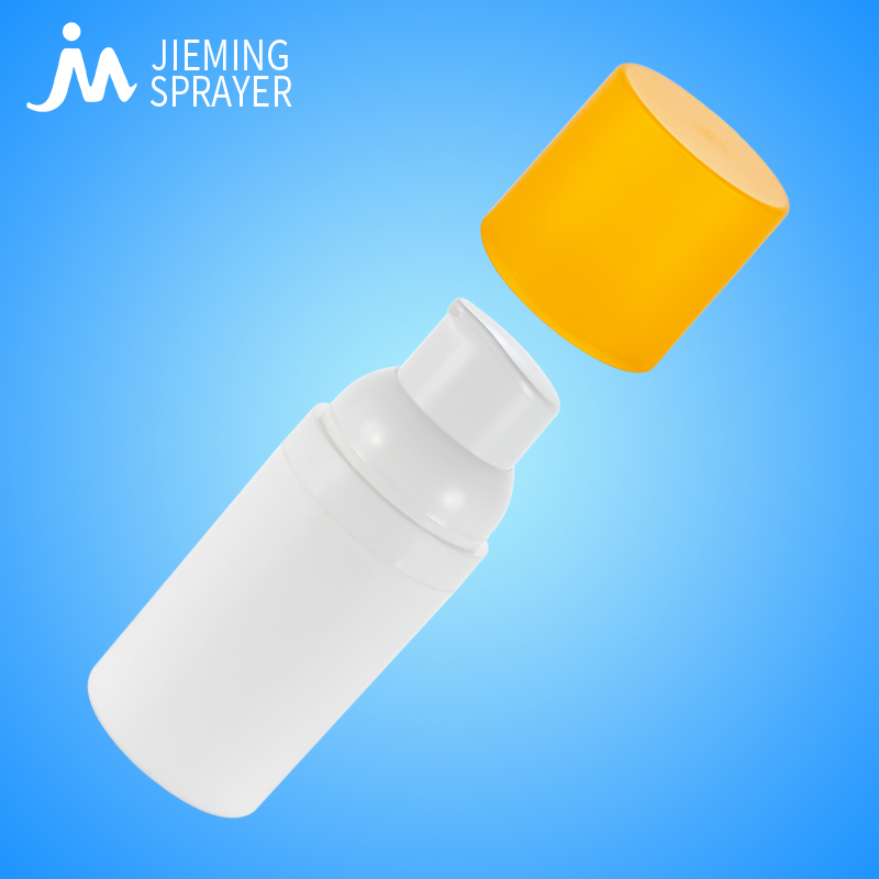 Cosmetic 30ml 50ml 75ml Plastic PP Vacuum Airless Bottle Round Edge Base Shape Snap Pump for Skincare Cream Serum Lotion Airless Bottle