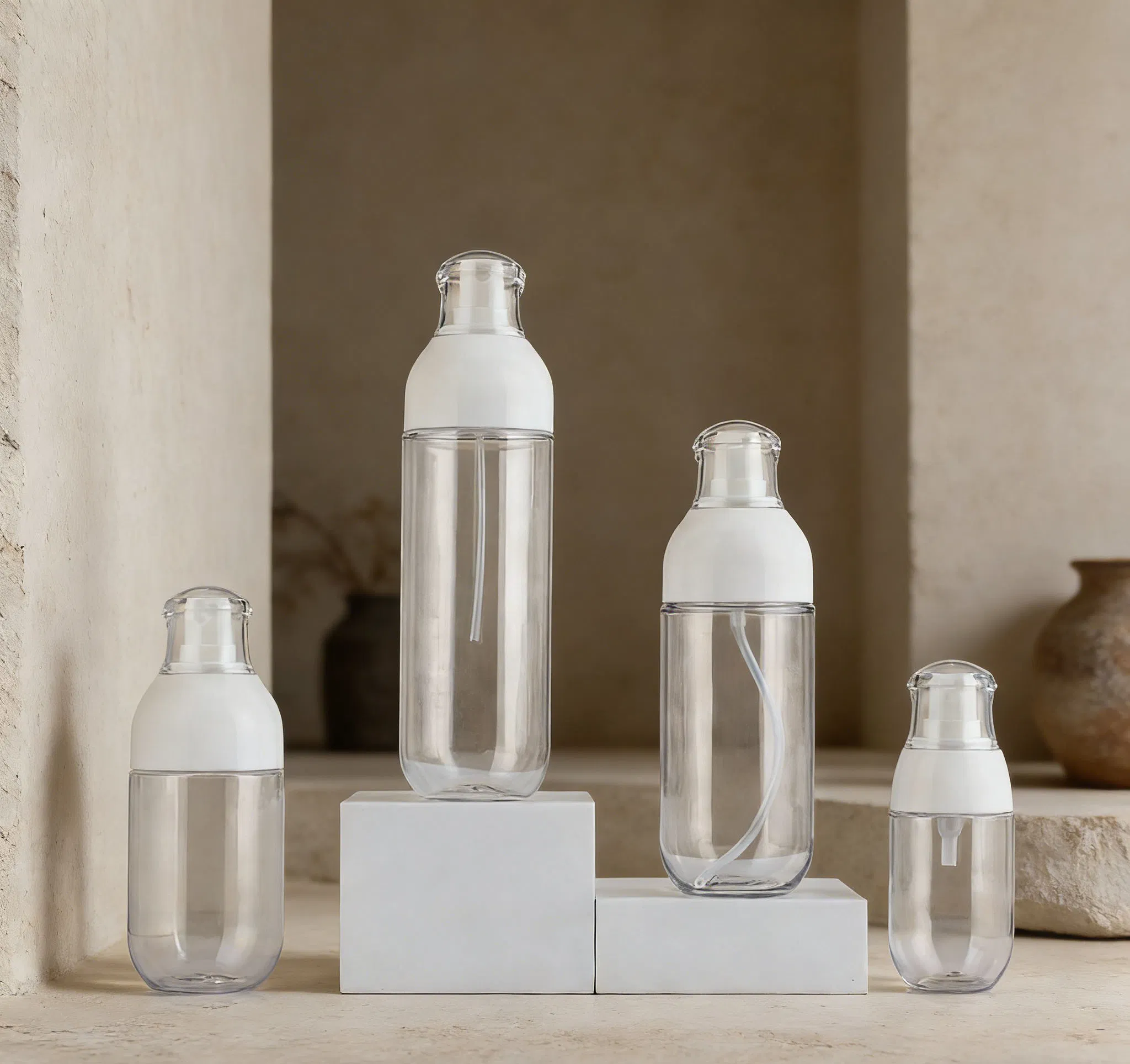 ODM Plastic Transparent 30/50/100/120/150/180ml Travel Size Portable Sprayer Fine Mist Spray Bottle