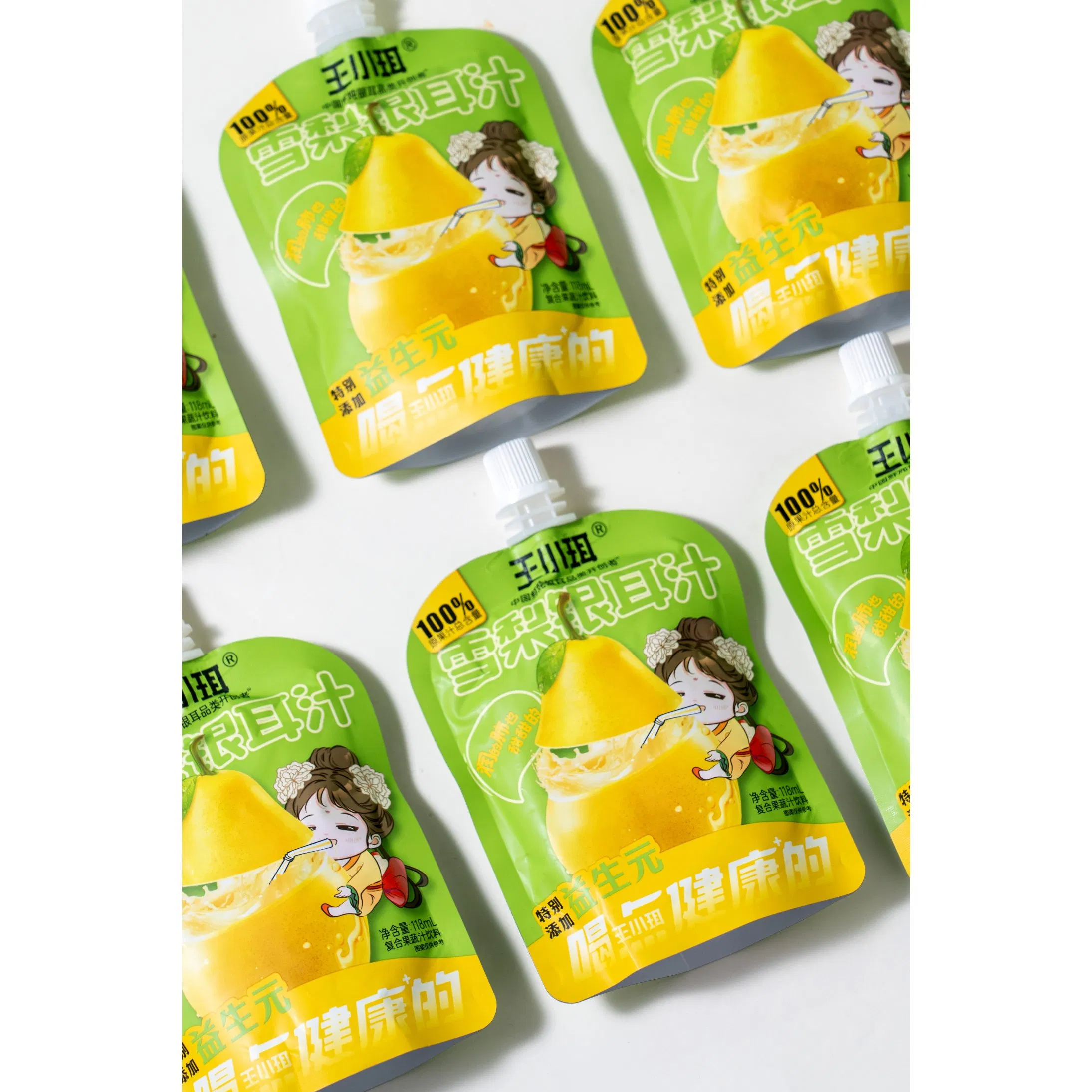 Organic Instant Natural Snow Pear &amp; Tremella Lung-Moistening Juice