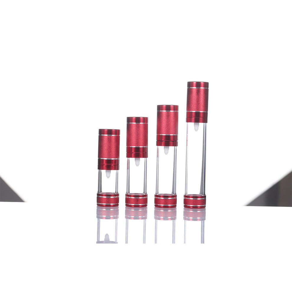 Compact Airless Bottle Cosmetic Bottle 10ml, 15ml, 20ml, 30ml Plastic Series Pump Airless Lotion Bottle