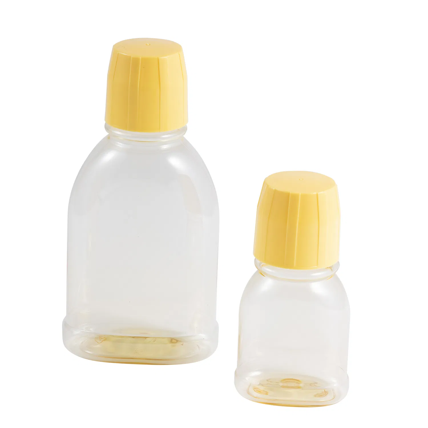 80ml 250ml Factory Food Grade Transparent Plastic Bottle Pet Bottle Mouthwash Bottle with Screw Cap