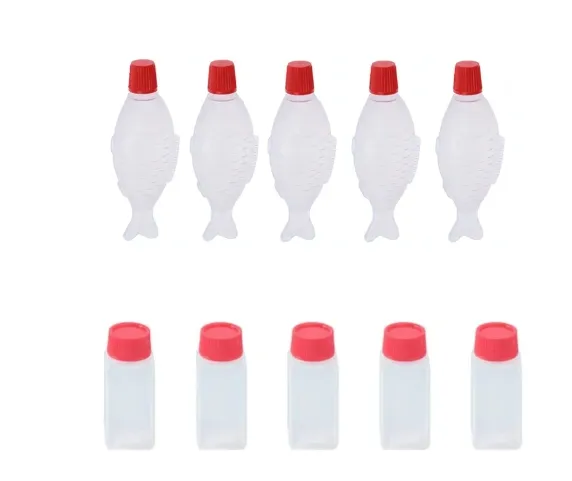 Plastic Bottle with Lids