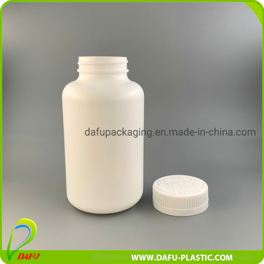 400ml HDPE Plastic Pharmaceutical Packaging Pill Bottle with Cap