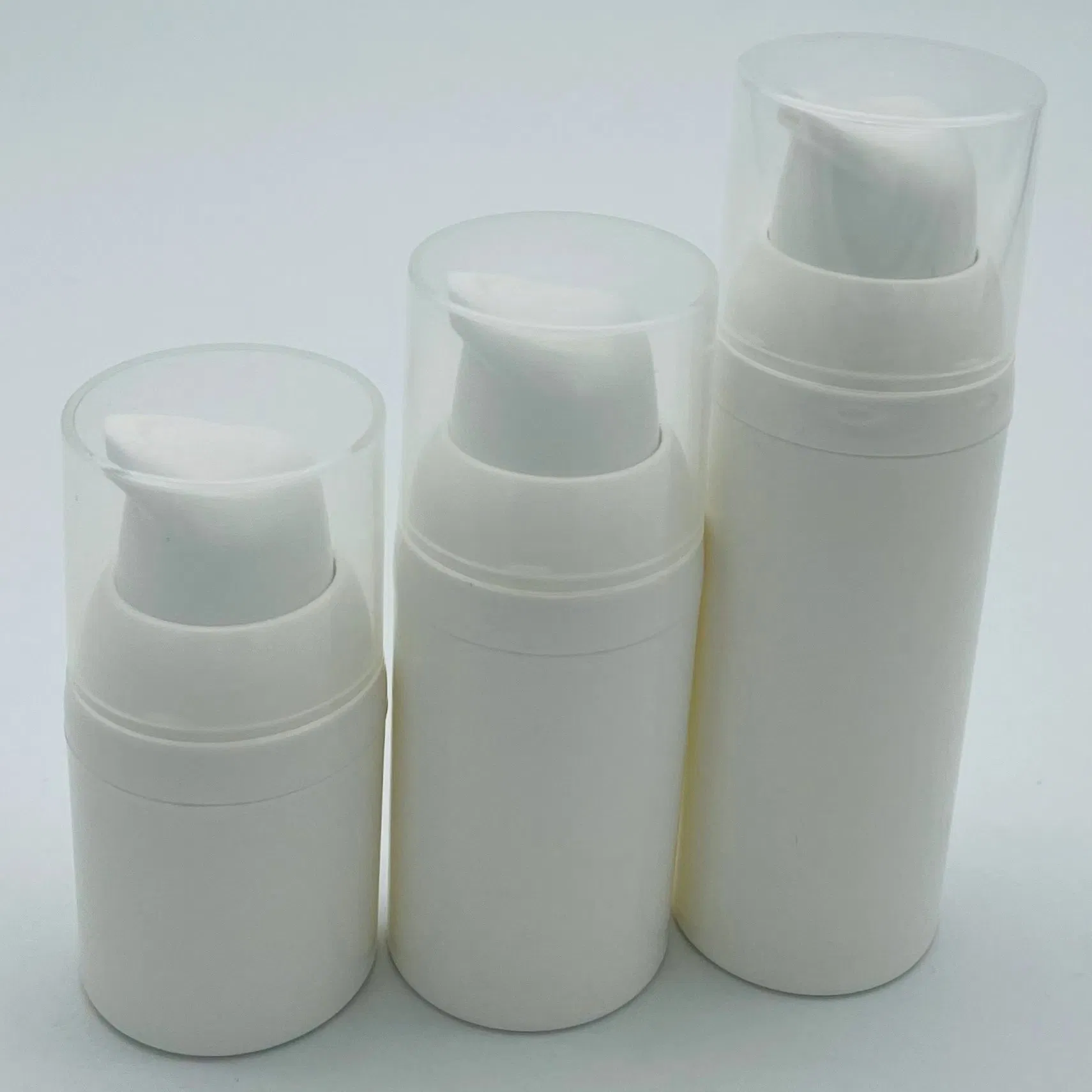15ml/30ml/50ml Empty Plastic Cosmetics Refillable Airless Bottle for Skin Care Use