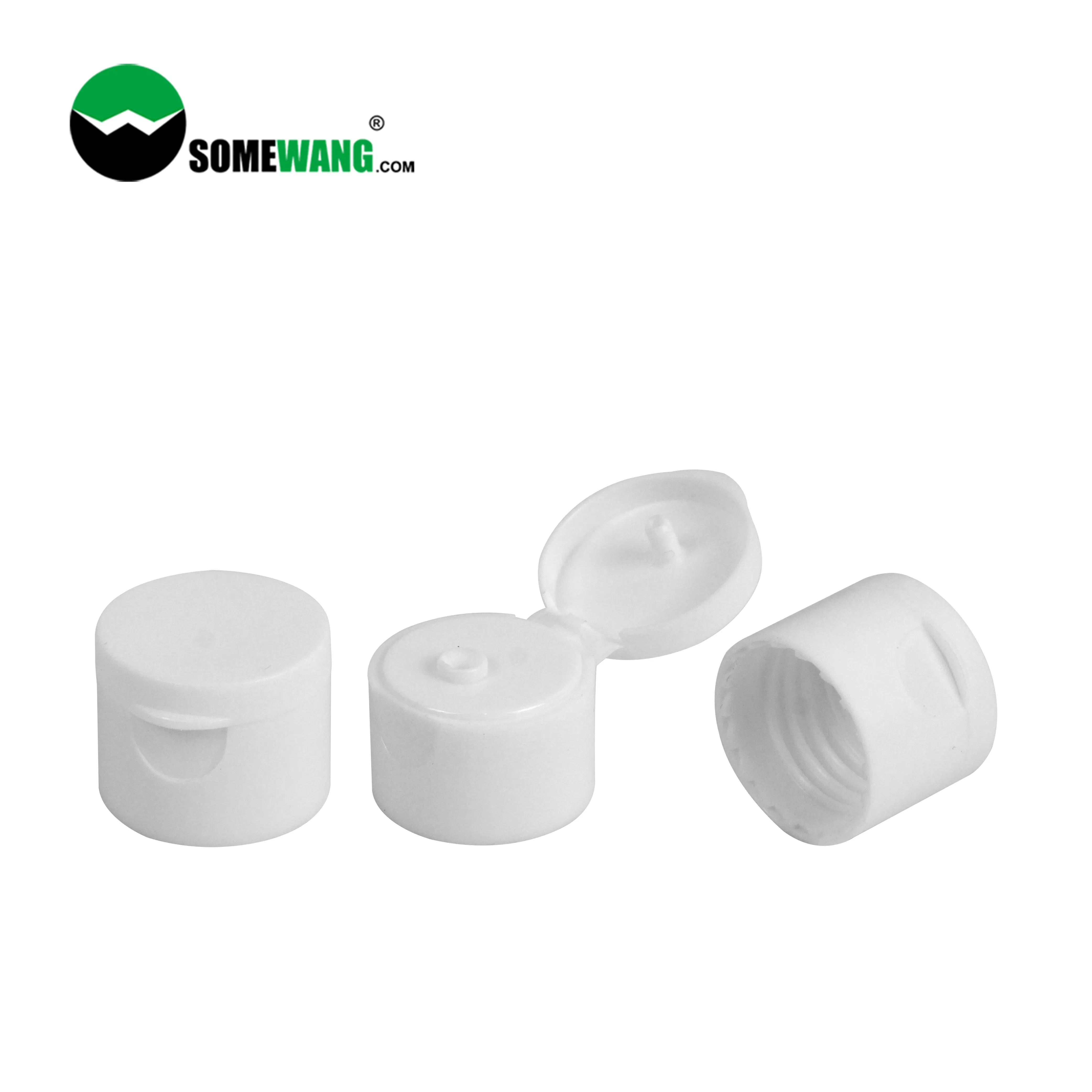 24/410 Plastic Flip Top Cap for Hare Care Lotion Bottle Conditioner Hand Wash Gel Cosmetic Skin Care Packaging Custom