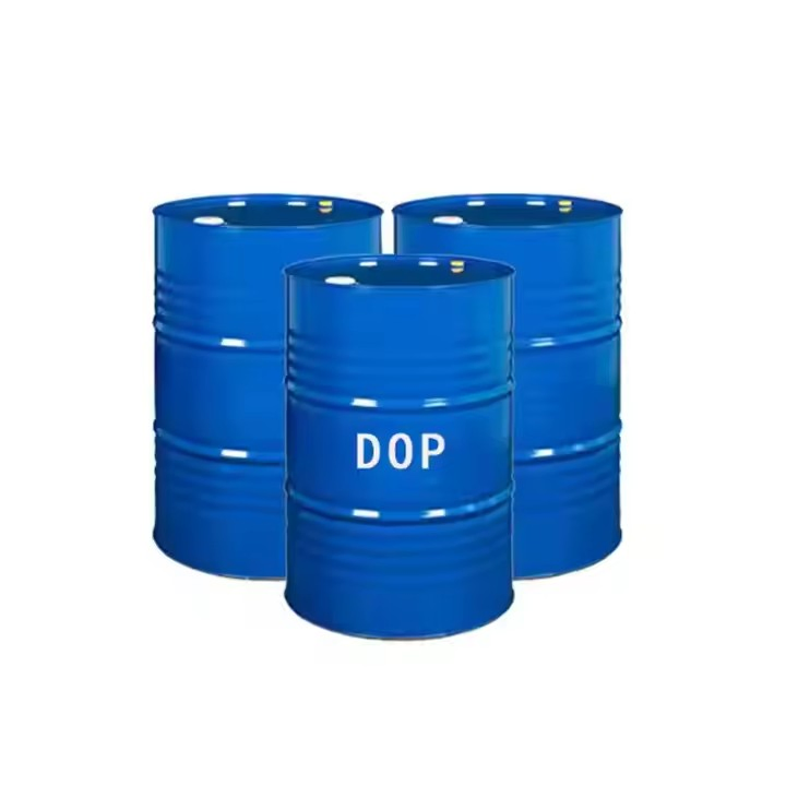 PVC Rubber Plastic Plasticizer Dioctyl Phthalate / DOP Oil Auxiliary Agent for PVC
