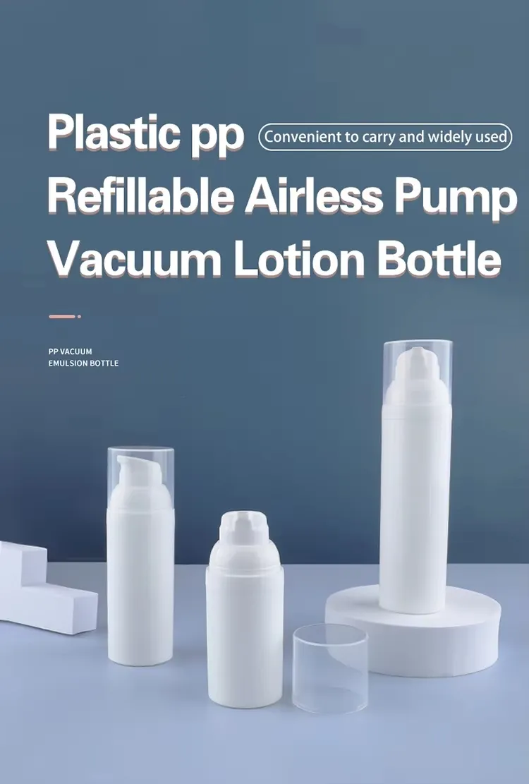 PP Bottle Airless Pump