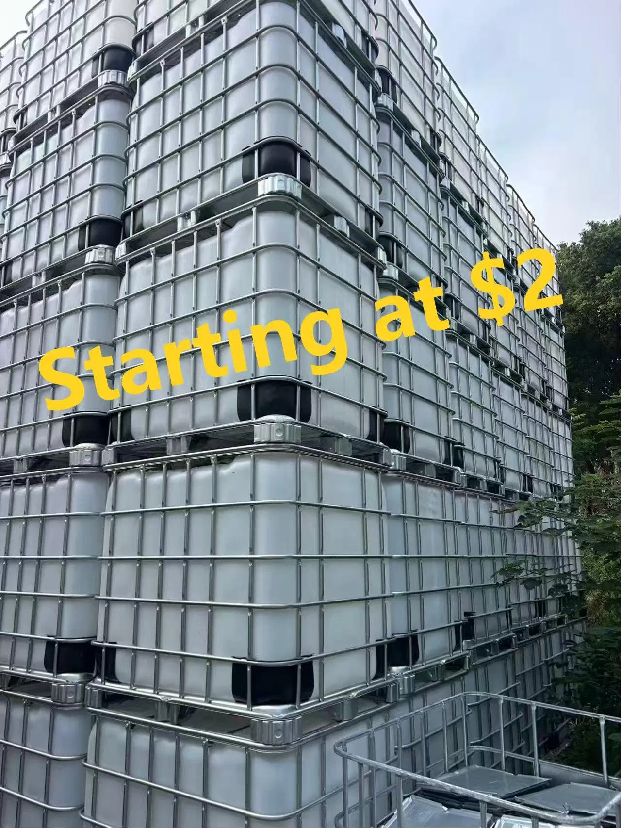 Reliable 1000L IBC Tank for Safe and Efficient Liquid Storage