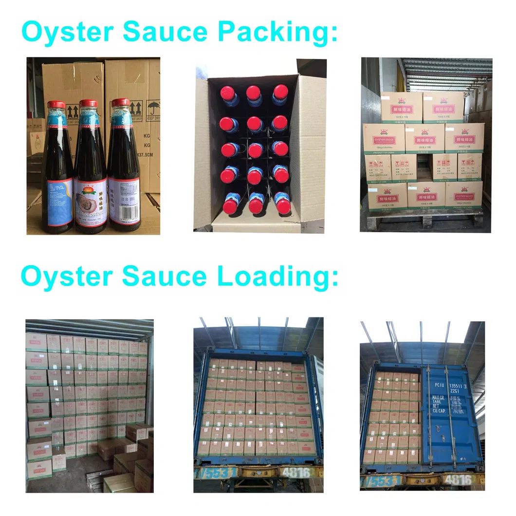 Oyster Sauce Packing and Loading