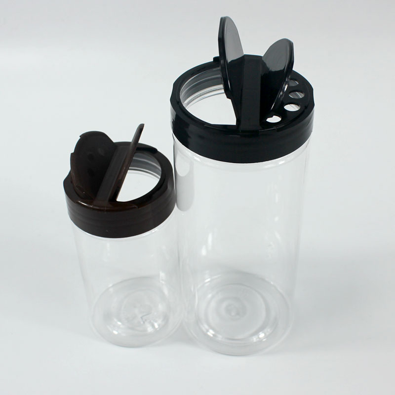 Plastic Seasoning Container /Pet Plastic Spice Bottle with Shaker Lids