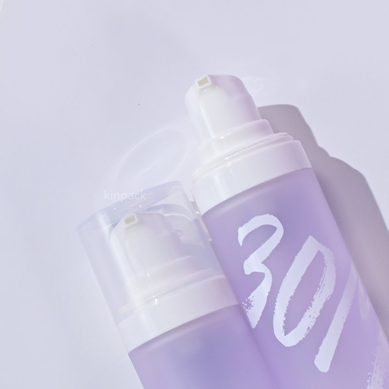 30ml Factory Cosmetic All Plastic Eco Friendly Mono Airless Bottle PP Airless Bottles Without Metal