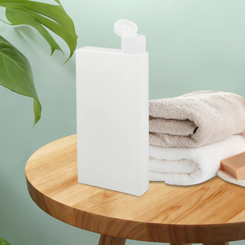 High Quality HDPE Plastic Flip Top Cap Bottle 270ml Plastic Lotion Cosmetic Squeeze Bottle