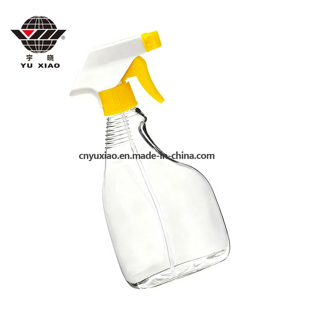 Empty 500ml Pet Plastic Trigger Spray Bottle for Liquid Detergen
