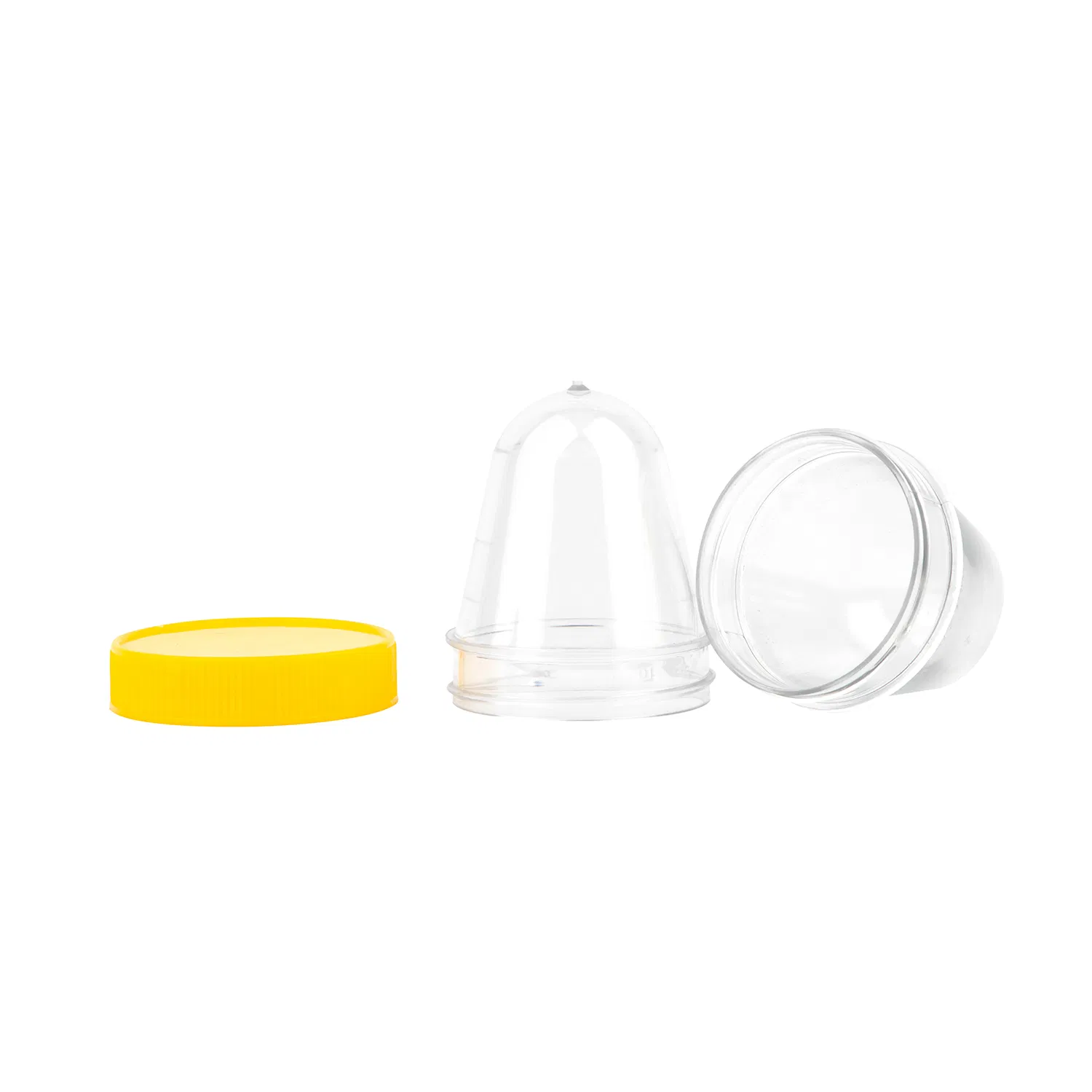 High Quality Food Grade Various Wide Mouth Pet Preform with Cap52/54/58/63/68/85/110/120mm Custom Plastic Jar Preform