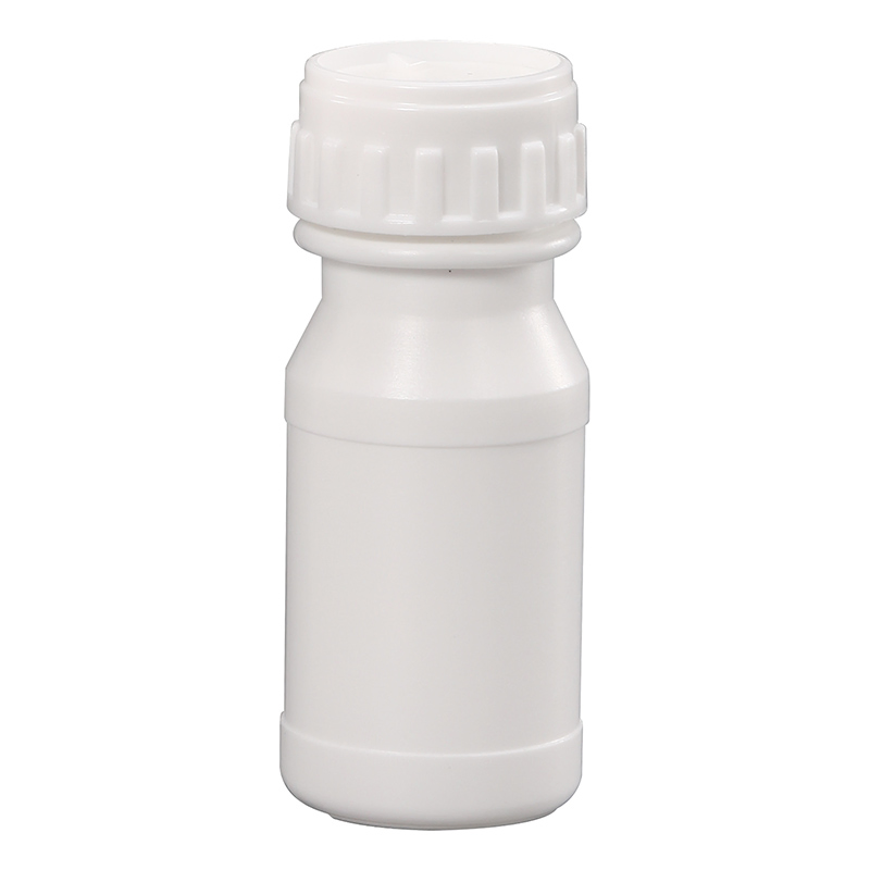 White Plastic Coex Bottle Screw Cap Sealed Reusable Empty Easy Carry Container Coex Bottle